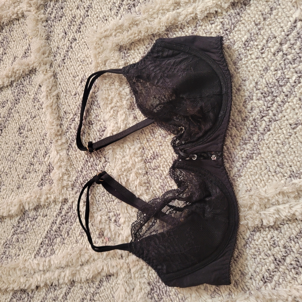 Victoria's Secret Black Lace Bra